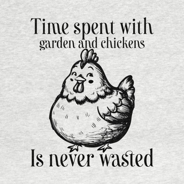 Time spent with garden and chickens is never wasted by ChiknEmporium